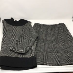 2 Piece Wool skirt and top